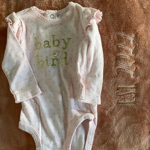 Baby bird onesie